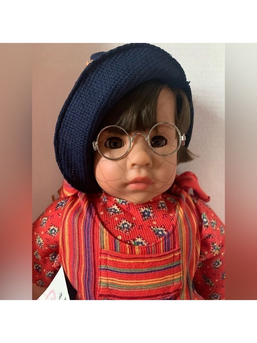 Gotz 1993 Puppen Baby Doll w/Glasses